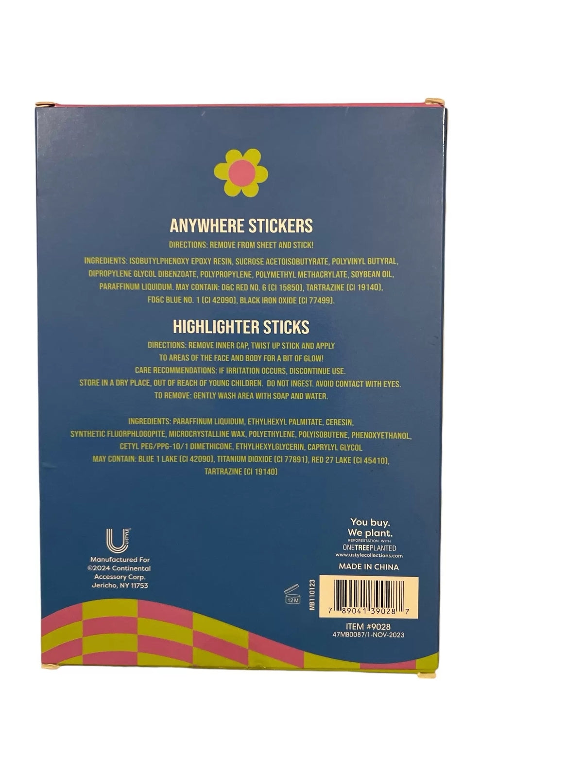 Face Highlighter and Sticker Set - U Style Beauty Kit