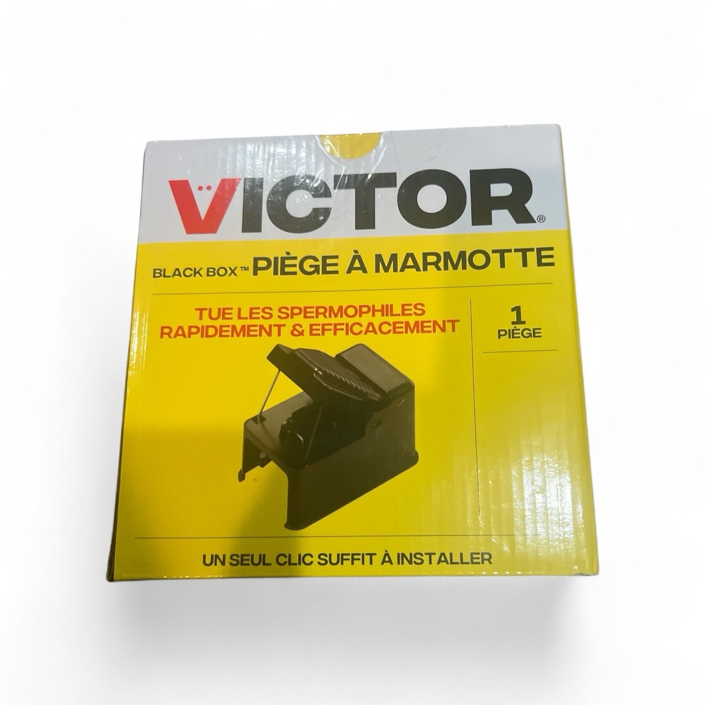 Victor mouse trap packaging on a white background